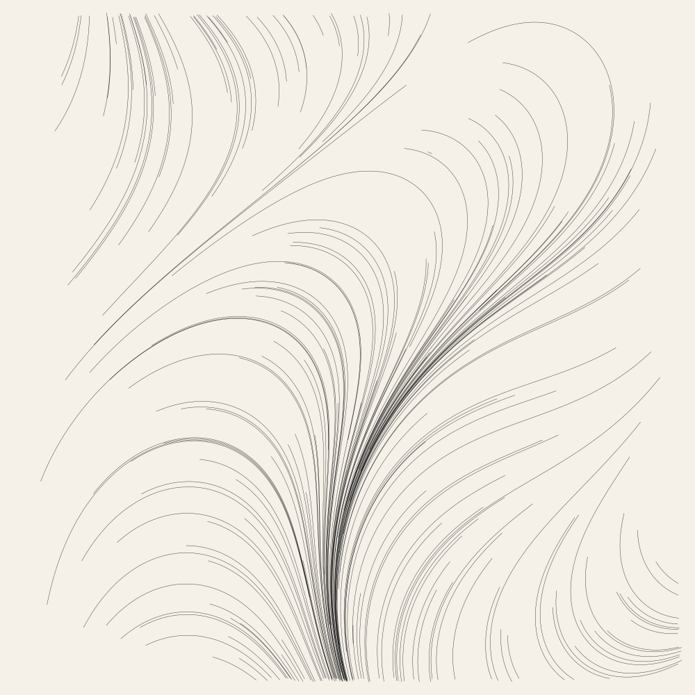 First Wind — sinusoidal flow field